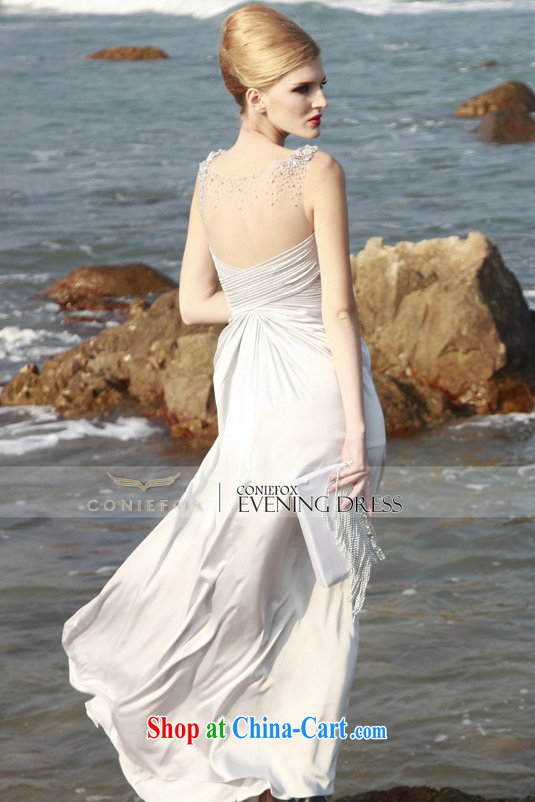 Creative Fox dress Stylish European long dress elegant softness dress dress wedding photography wedding dresses beauty everyday dress 80,602 light gray L pictures, price, brand platters! Elections are good character, the national distribution, so why buy now enjoy more preferential! Health