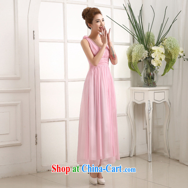 Still, 12,015 new dual-shoulder V collar dress bridal toast serving long bridesmaid clothing dresses summer 5281 pink are code pictures, price, brand platters! Elections are good character, the national distribution, so why buy now enjoy more preferential! Health