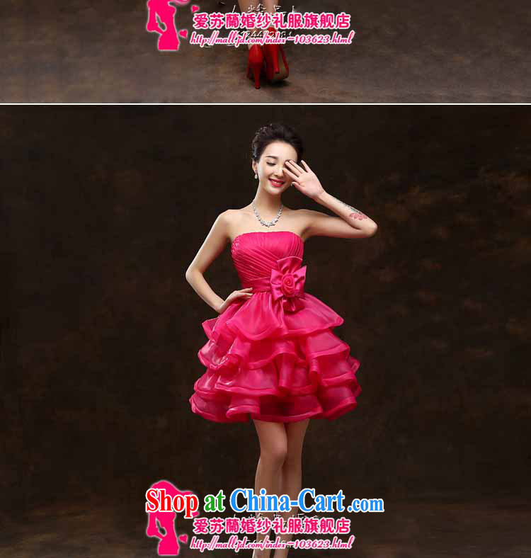 bridal gown bridesmaid dress short wedding autumn and winter the betrothal moderator Evening Dress bridal red bows dress red wine will not do not switch pictures, price, brand platters! Elections are good character, the national distribution, so why buy now enjoy more preferential! Health