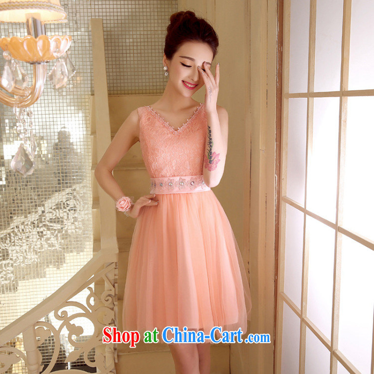 There's a banquet dress short sister in champagne color moderator small dress skirt 52,810 rose red are code pictures, price, brand platters! Elections are good character, the national distribution, so why buy now enjoy more preferential! Health