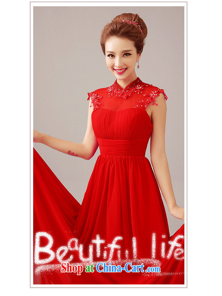 Yi love is wedding dresses 2015 new bridal wedding dress uniform toast, long-neck shoulders with evening dress suit Female red to make the $30 does not return pictures, price, brand platters! Elections are good character, the national distribution, so why buy now enjoy more preferential! Health