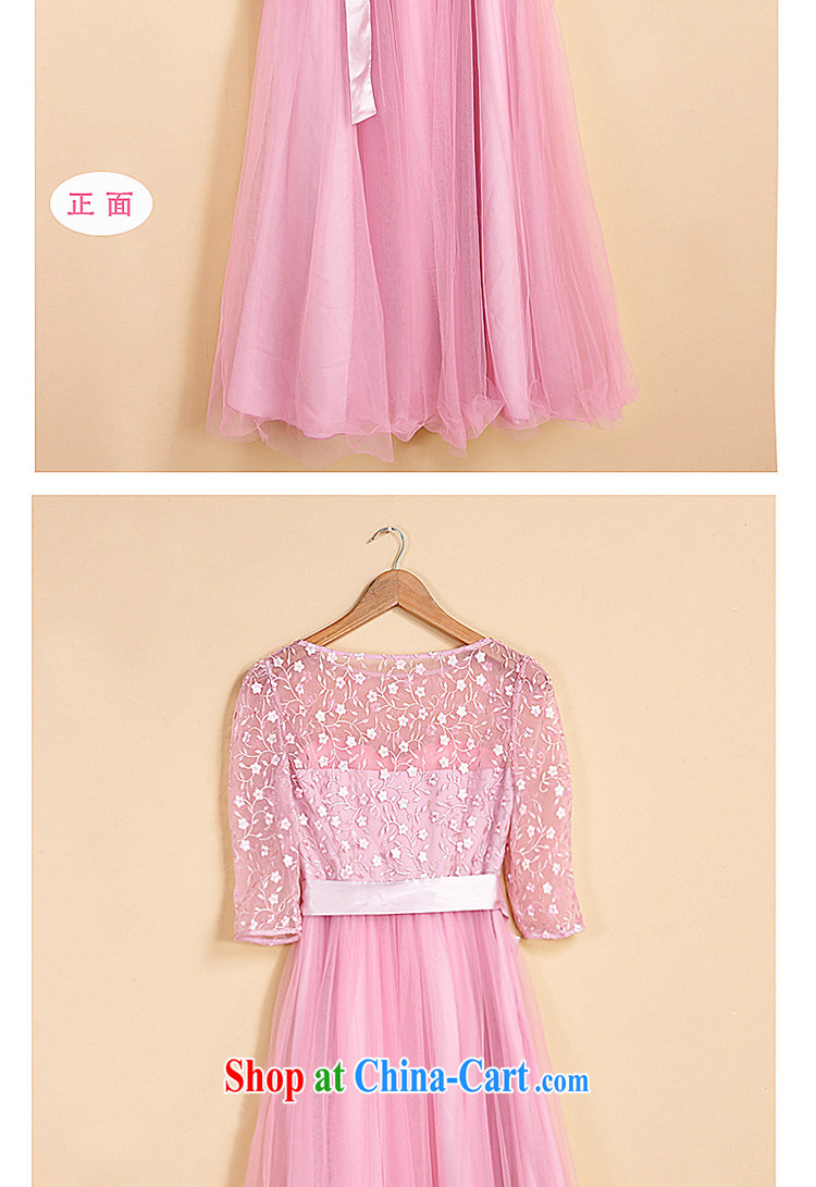 Wen Min 2015 spring and summer new lady in snow cuff woven Web yarn embroidery, long skirt large dresses dress girls 6512 pink XL pictures, price, brand platters! Elections are good character, the national distribution, so why buy now enjoy more preferential! Health
