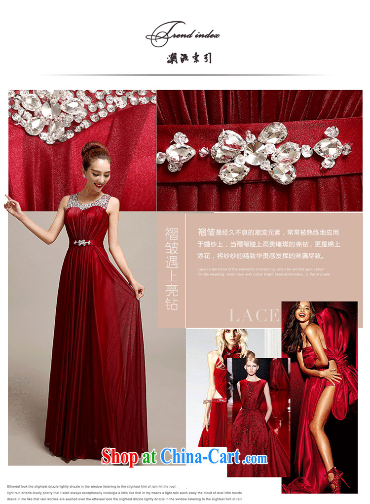 Yi love is wedding dresses summer 2015 new wine red double-shoulder lace long dress toast Service Bridal Fashion wedding dress dark red to make the $30 do not return pictures, price, brand platters! Elections are good character, the national distribution, so why buy now enjoy more preferential! Health