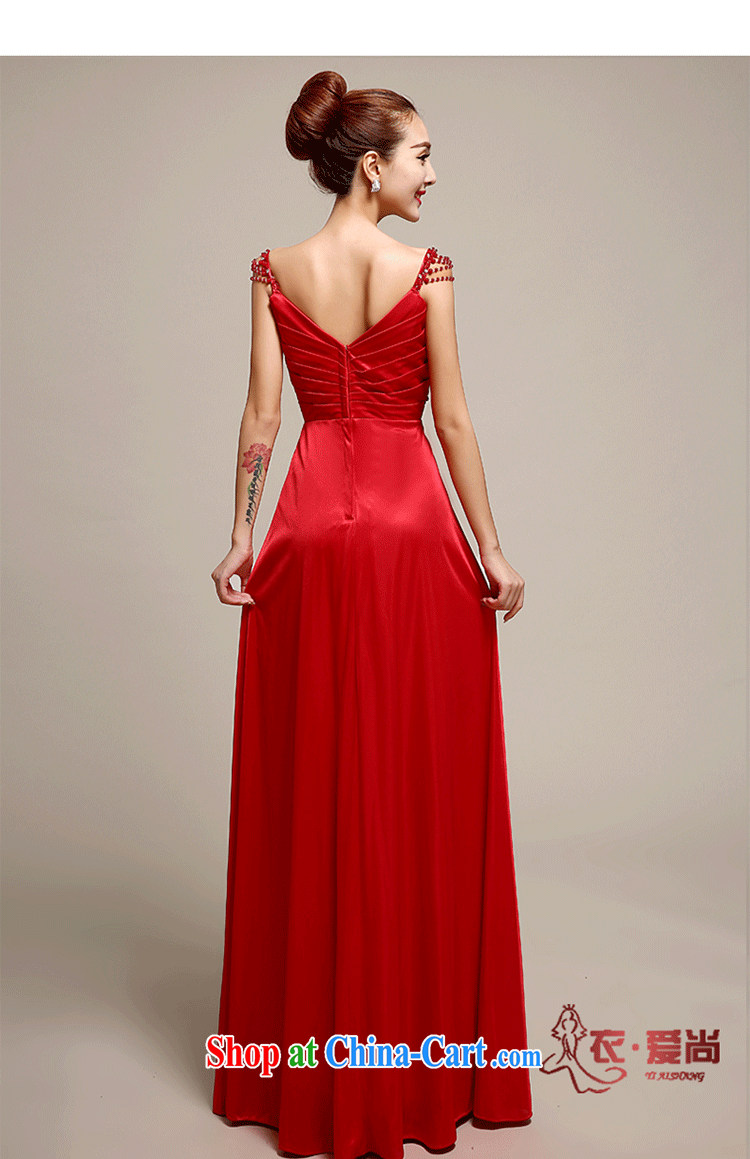 Yi love is wedding dresses bridal toast serving New 2015 Korean fashion Evening Dress wedding bridesmaid clothing, long summer cultivating red to make the $30 does not return pictures, price, brand platters! Elections are good character, the national distribution, so why buy now enjoy more preferential! Health