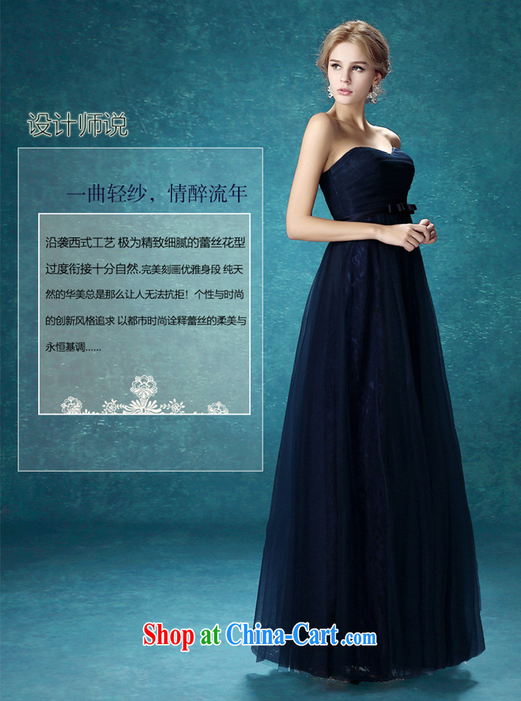 Syria Time Tibetan cyan Evening Dress 2015 new erase chest stylish bridal toast clothing bridesmaid dress banquet late binding wedding dress theatrical service hidden cyan XXL pictures, price, brand platters! Elections are good character, the national distribution, so why buy now enjoy more preferential! Health