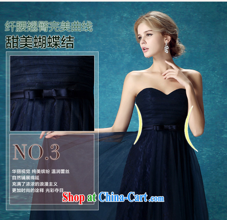 Syria Time Tibetan cyan Evening Dress 2015 new erase chest stylish bridal toast clothing bridesmaid dress banquet late binding wedding dress theatrical service hidden cyan XXL pictures, price, brand platters! Elections are good character, the national distribution, so why buy now enjoy more preferential! Health
