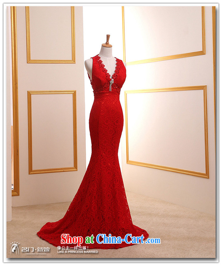 The bride's wedding dresses 2015 new dress uniform toast bridesmaid long red evening dress 339 White made 25 Day Shipping pictures, price, brand platters! Elections are good character, the national distribution, so why buy now enjoy more preferential! Health