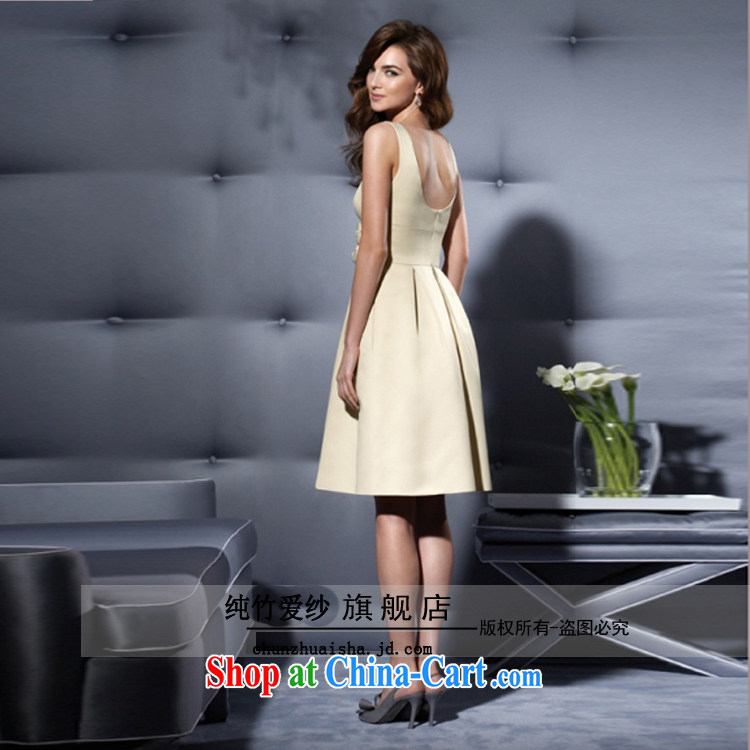 2015 new dress dress dress the dress bridal gown bridesmaid dress uniform toast import satin dress thickened short fall as the its color long. Other Color please contact Customer Service pictures, price, brand platters! Elections are good character, the national distribution, so why buy now enjoy more preferential! Health