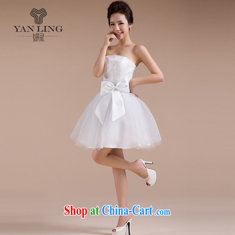 Her spirit 2015 new sister's multi-colored beauty of jubilation and sweet romantic wedding small wedding dresses bridesmaid dress LF - 70 red L, her spirit, and shopping on the Internet