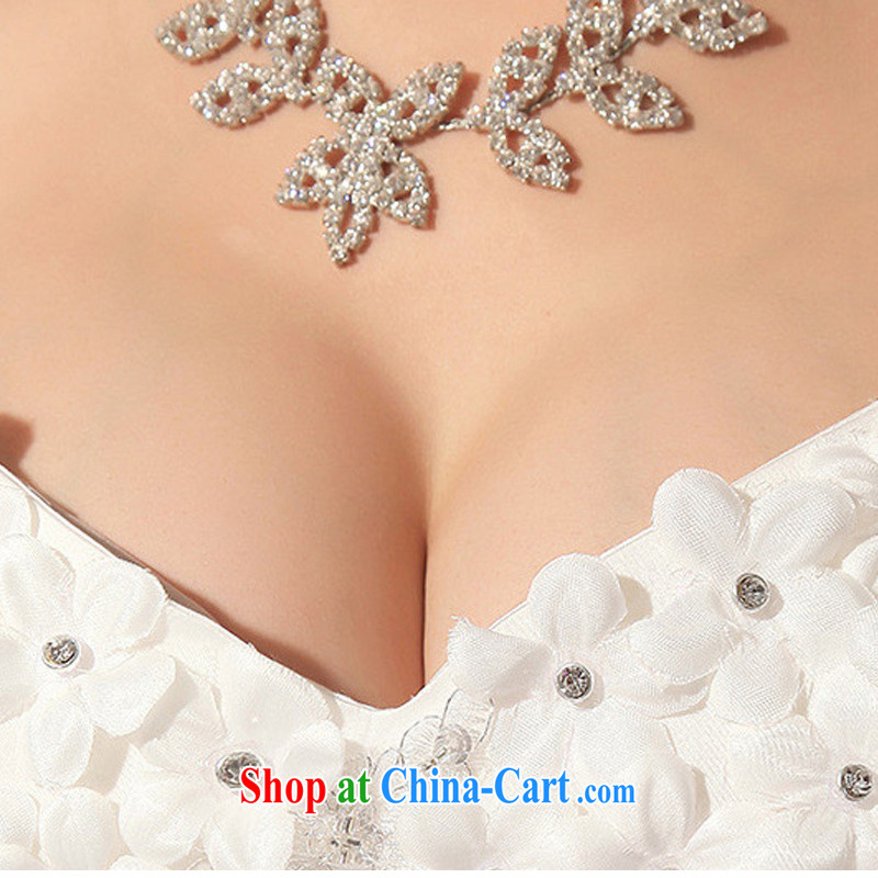 Her spirit wipe YANLING chest, short skirt is panelled drill bridesmaid dresses small lawn skirt in the short long LF 116 white L, her spirit, and, on-line shopping