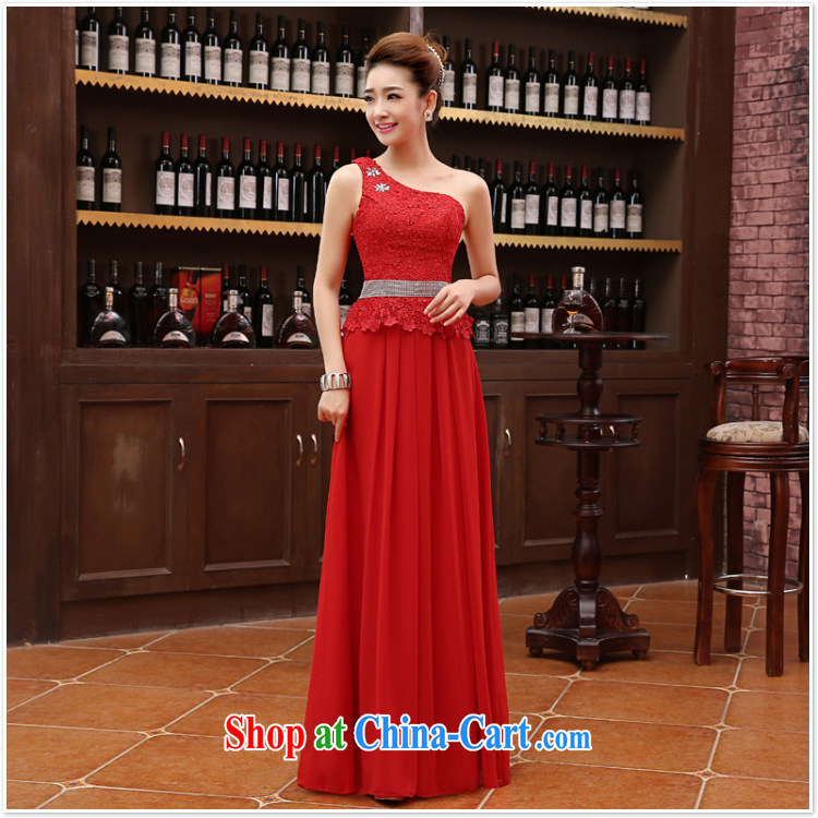 Her spirit new 2015 bridal wedding wedding dress uniform toast long red bridesmaid stylish wiped his chest autumn and winter female Red XL pictures, price, brand platters! Elections are good character, the national distribution, so why buy now enjoy more preferential! Health
