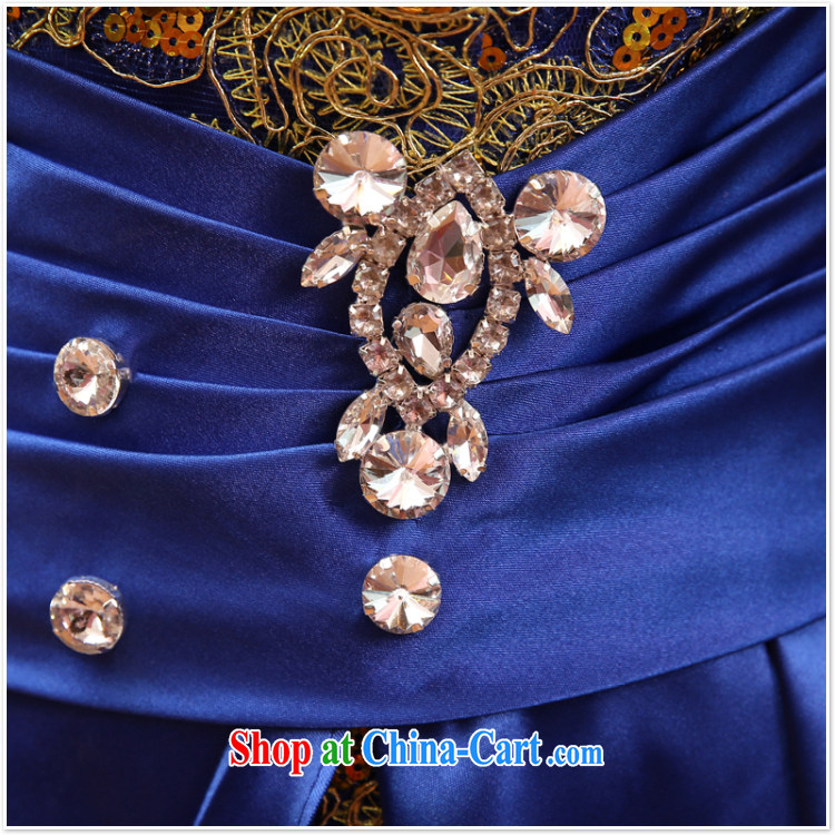 Her spirit marriage wedding dresses short bridesmaid mission the marriage tie, short Evening Dress wedding dress small blue XL pictures, price, brand platters! Elections are good character, the national distribution, so why buy now enjoy more preferential! Health