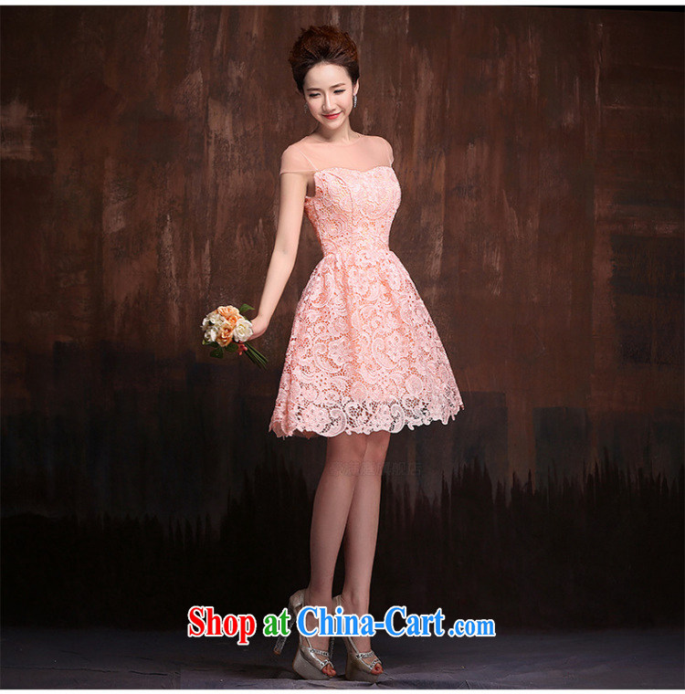 Her spirit bridesmaid short, small dress dress bridal wedding Wedding Fashion lace bows clothing bridesmaid evening service 0001 J M pictures, price, brand platters! Elections are good character, the national distribution, so why buy now enjoy more preferential! Health