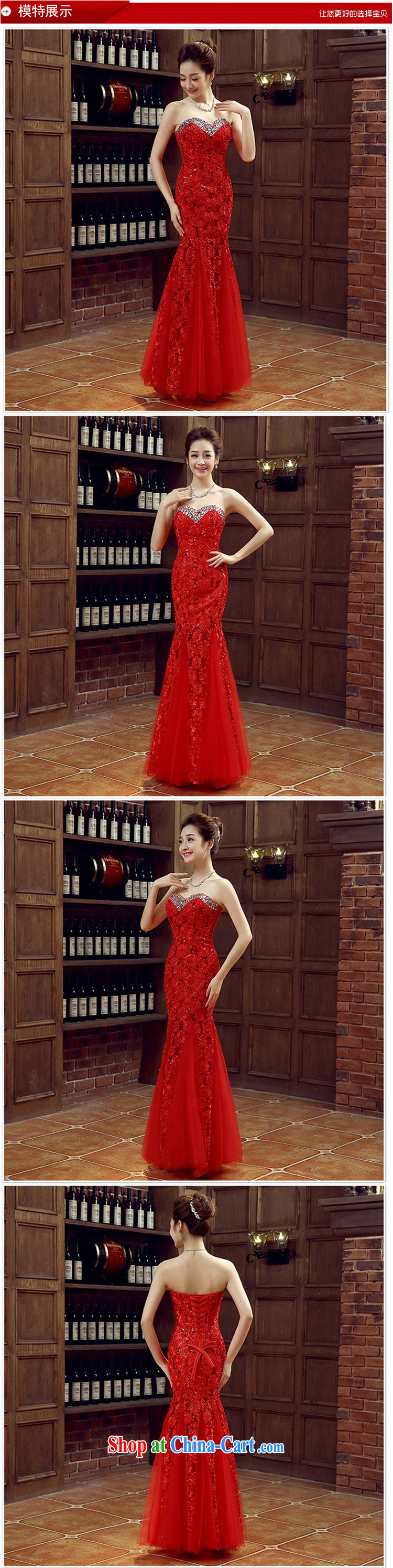 Her spirit red and yellow bridal bridesmaid wedding dress wedding toast service wedding Evening Dress long bridal with 2015 new yellow M pictures, price, brand platters! Elections are good character, the national distribution, so why buy now enjoy more preferential! Health