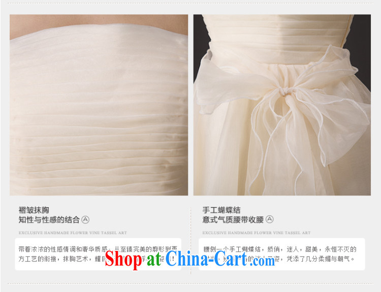 Her spirit spring new short wedding elegant wedding dresses bridesmaid tied with bare chest wedding dress bridal toast serving light purple XL pictures, price, brand platters! Elections are good character, the national distribution, so why buy now enjoy more preferential! Health