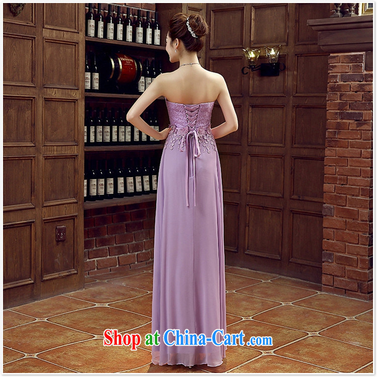 Her spirit purple bridal bridesmaid wedding dress wedding toast service wedding Evening Dress long bridal with 2015 new light purple XL pictures, price, brand platters! Elections are good character, the national distribution, so why buy now enjoy more preferential! Health