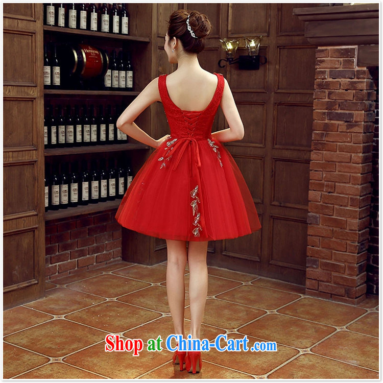 Her spirit bridal dresses wedding bows new marriage, stylish and small red dress girls dress short banquet spring and summer XXL pictures, price, brand platters! Elections are good character, the national distribution, so why buy now enjoy more preferential! Health
