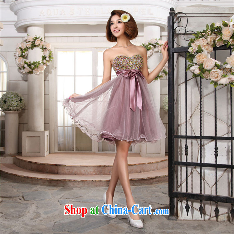 Her spirit bows serving short bridal wedding dress spring bridesmaid maternity dress wedding 2015 new Korean dress L pictures, price, brand platters! Elections are good character, the national distribution, so why buy now enjoy more preferential! Health