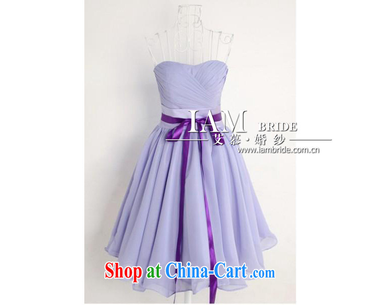 With the 2015 new wedding accompanied by Li Xu Jialu, with bridesmaid dress sister skirt short bows service bridal gown XL pictures, price, brand platters! Elections are good character, the national distribution, so why buy now enjoy more preferential! Health