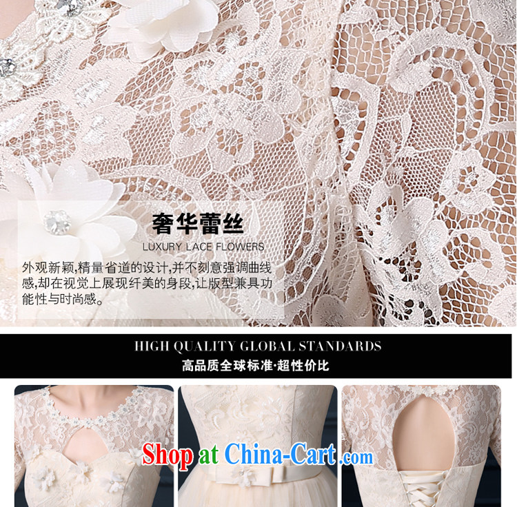 A good service is 2015 new bridesmaid clothing female summer, long, small wedding dress dress bridesmaid's sister skirt round-collar dripping hole, the cuff 2 XL pictures, price, brand platters! Elections are good character, the national distribution, so why buy now enjoy more preferential! Health