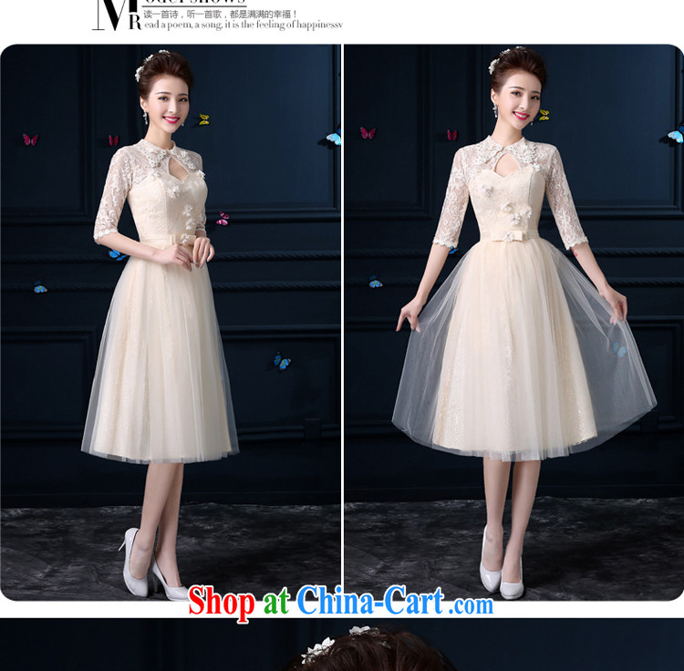 A good service is a new, 2015 summer, long bridesmaid serving women wedding dresses small bridesmaid mission sister skirt dress with collar, cuff L pictures, price, brand platters! Elections are good character, the national distribution, so why buy now enjoy more preferential! Health