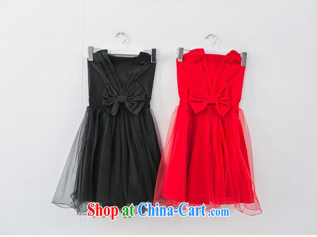 ADDIS ABABA, Connie 2015 dress party bowtie flat dress banquet dress L 7898 red are code pictures, price, brand platters! Elections are good character, the national distribution, so why buy now enjoy more preferential! Health