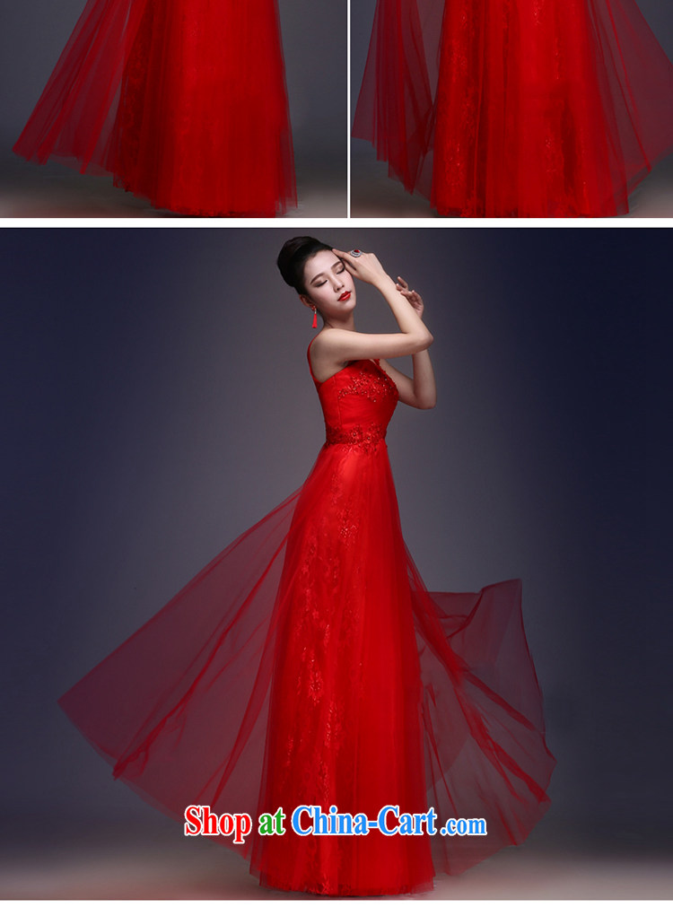 White first about evening dress 2015 New Long banquet bridal toast clothing fashion beauty and beauty double-shoulder wedding dress summer deep red tailored contact Customer Service pictures, price, brand platters! Elections are good character, the national distribution, so why buy now enjoy more preferential! Health