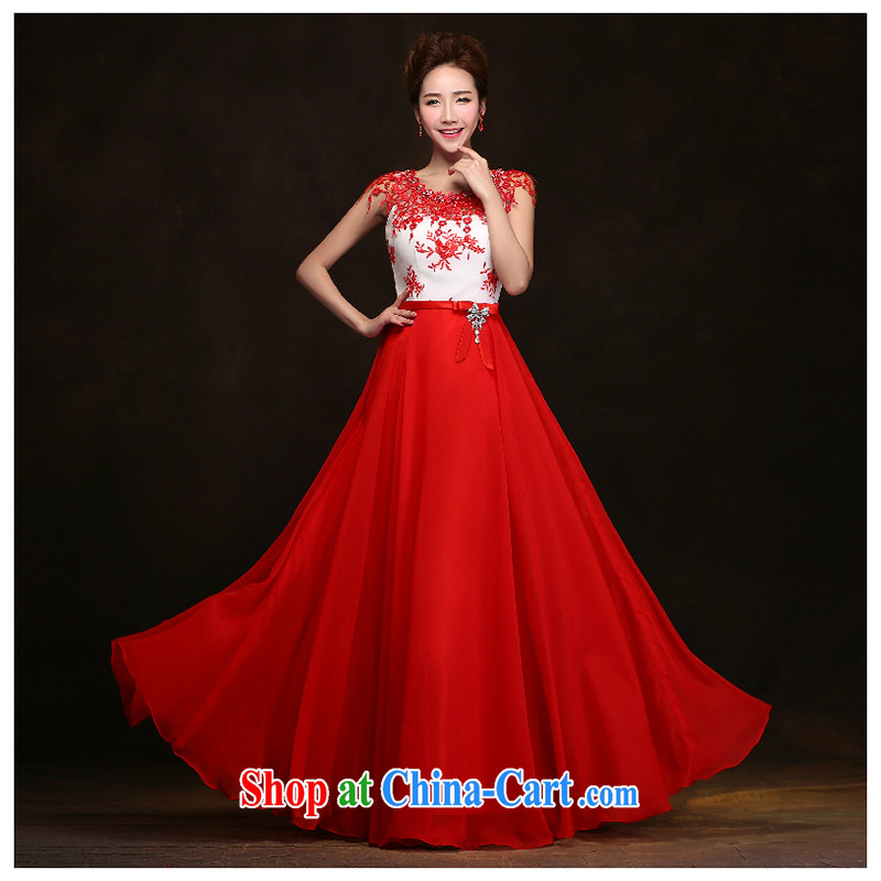 White first to approximately 2015 new marriages served toast red long hosted banquet wedding bridesmaid dress blue bridesmaid clothing red tailored contact customer service, white first about, and, shopping on the Internet