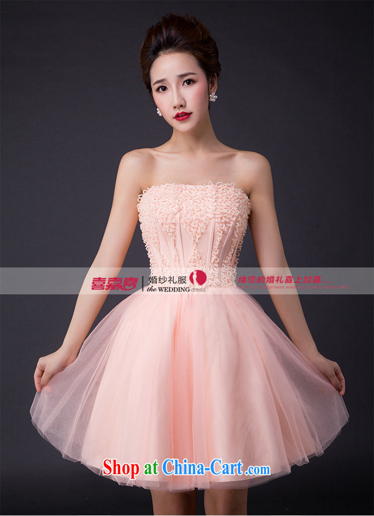 Hi Ka-hi 2015 new bows dress Korean style double-shoulder dress V for the Annual Dinner Show dress skirt JX 09 champagne color left size tailored pictures, price, brand platters! Elections are good character, the national distribution, so why buy now enjoy more preferential! Health