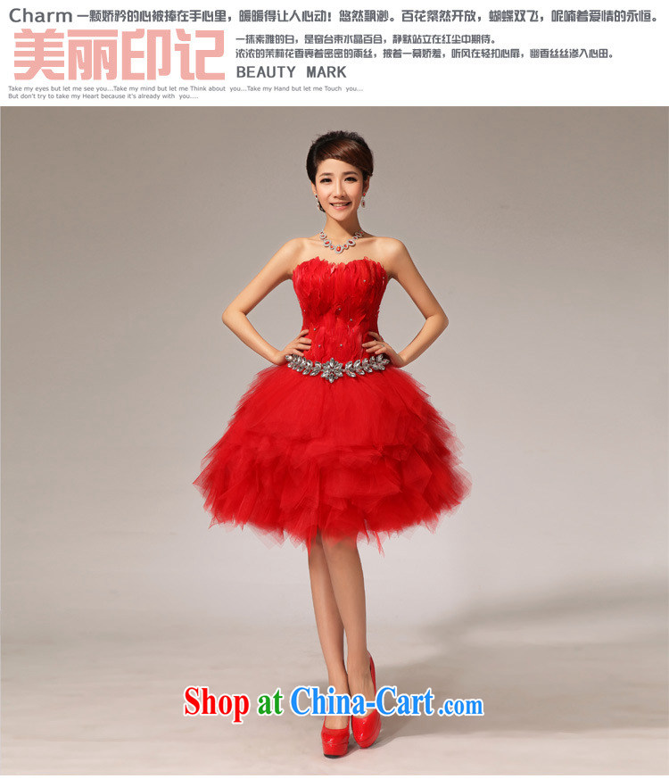 Her spirit 2015 new dress uniform toasting red dress small dress LF XL 117 pictures, price, brand platters! Elections are good character, the national distribution, so why buy now enjoy more preferential! Health