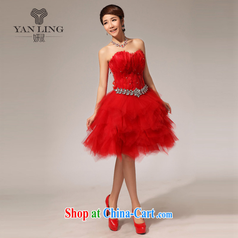 Her spirit 2015 new dress uniform toasting red dress small dress LF XL 117, her spirit, and shopping on the Internet