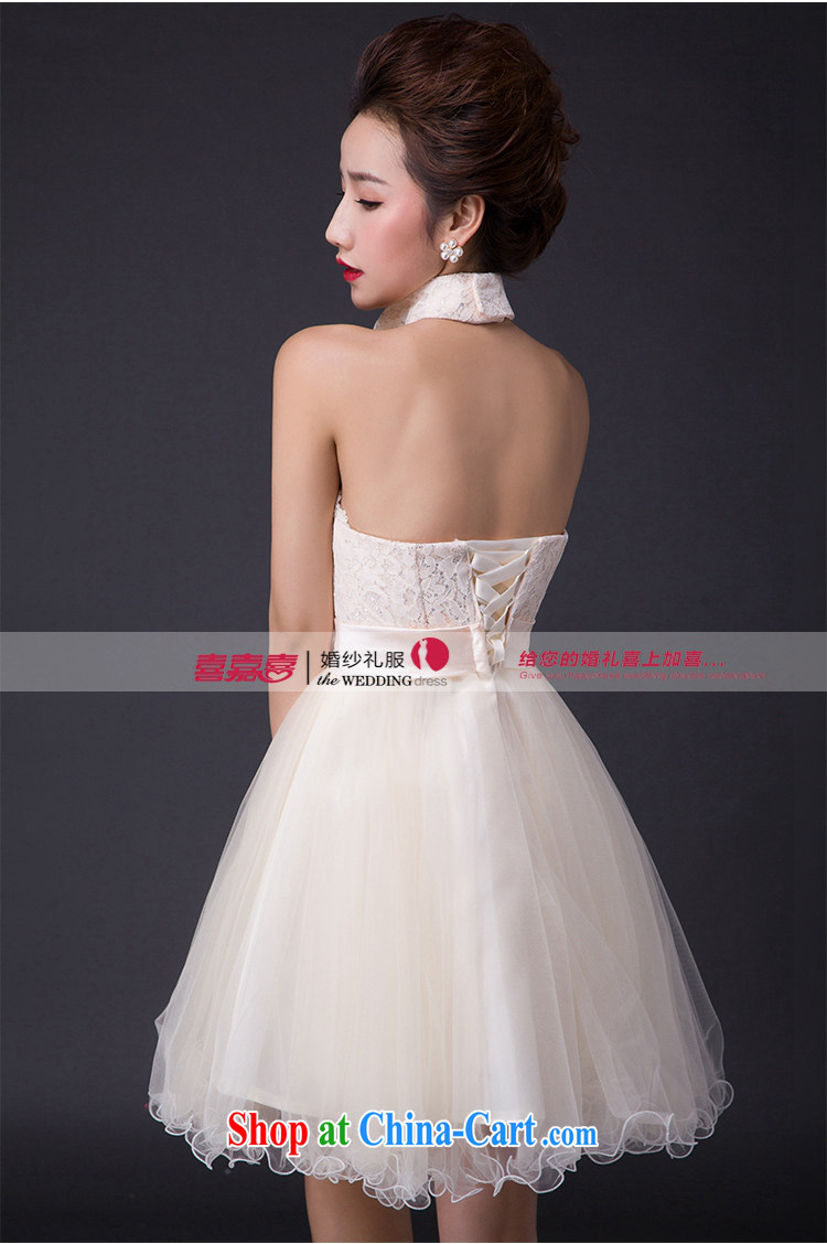 Hi Ka-hi wedding dresses 2015 new sexy Korean Princess Mary Magdalene bride chest strap short, only the US shaggy dress bridesmaid JX served 10 champagne color left size tailored pictures, price, brand platters! Elections are good character, the national distribution, so why buy now enjoy more preferential! Health