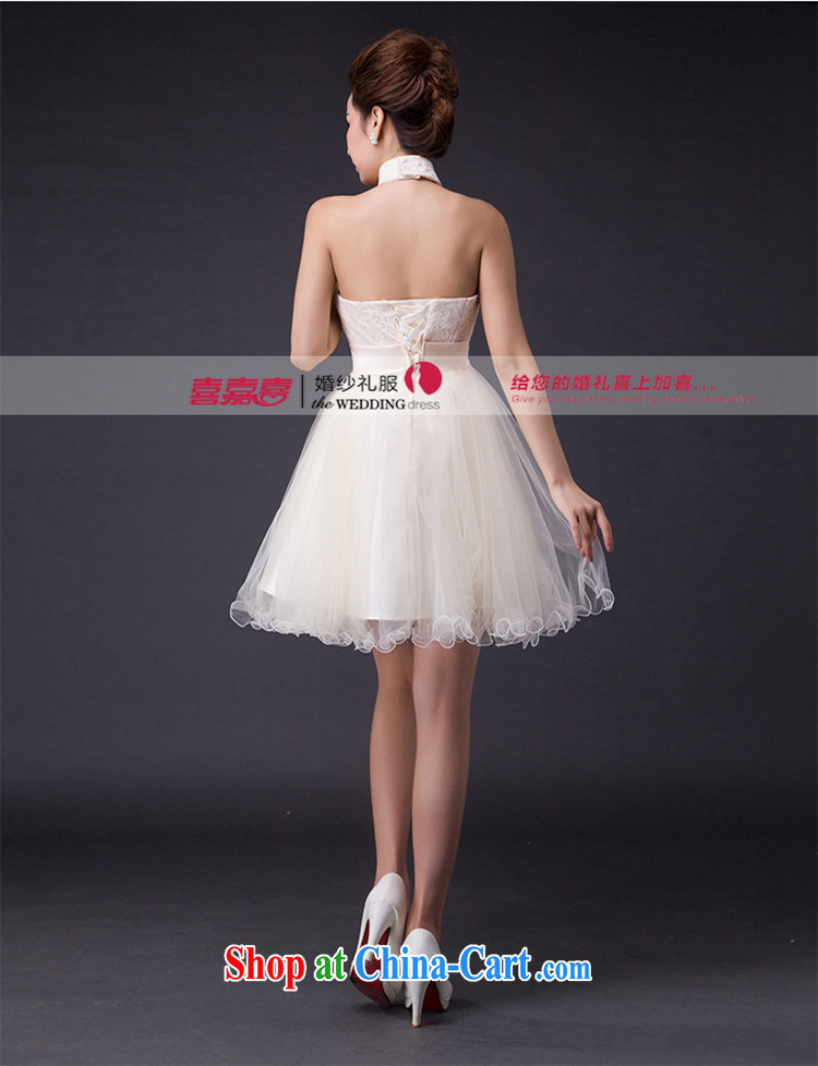 Hi Ka-hi wedding dresses 2015 new sexy Korean Princess Mary Magdalene bride chest strap short, only the US shaggy dress bridesmaid JX served 10 champagne color left size tailored pictures, price, brand platters! Elections are good character, the national distribution, so why buy now enjoy more preferential! Health