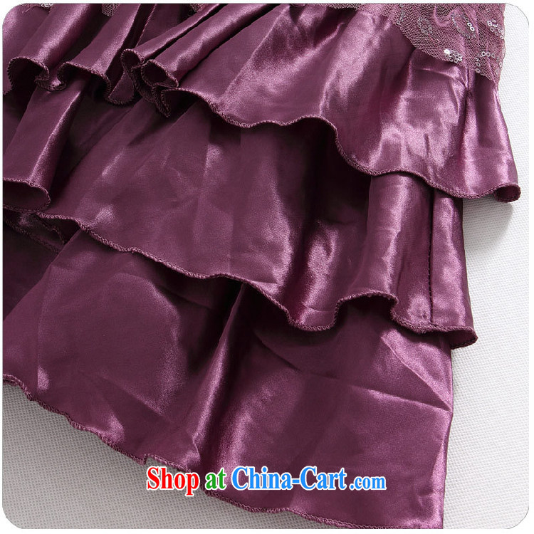 The 2015 new larger dresses straps shaggy cake skirt with silk scarf shawl, erase chest small dress thick mm PATA evening dress blue XXL approximately 145 - 165 Jack pictures, price, brand platters! Elections are good character, the national distribution, so why buy now enjoy more preferential! Health