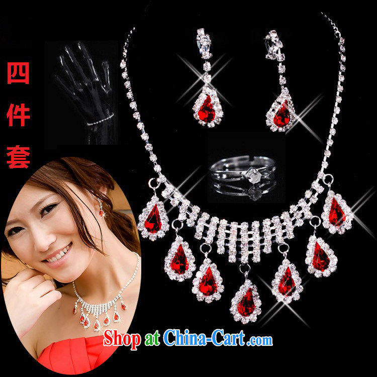 Pure bamboo love yarn red jewelry necklace earrings, wedding dresses accessories, red ornaments red pictures, price, brand platters! Elections are good character, the national distribution, so why buy now enjoy more preferential! Health