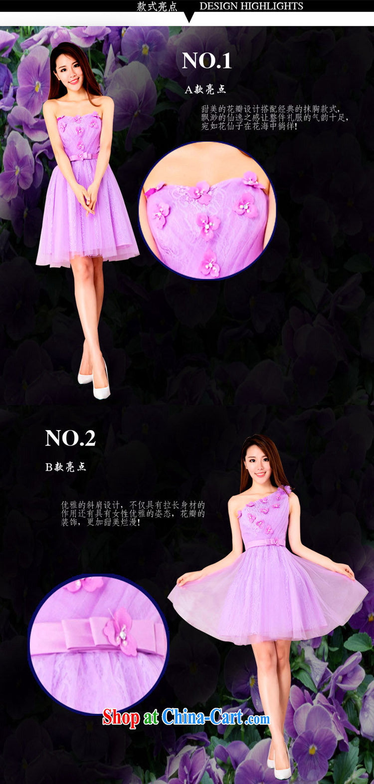 bridesmaid dress 2015 new bridesmaid sisters serving short skirts, bare chest banquet dress small dress Summer A M pictures, price, brand platters! Elections are good character, the national distribution, so why buy now enjoy more preferential! Health