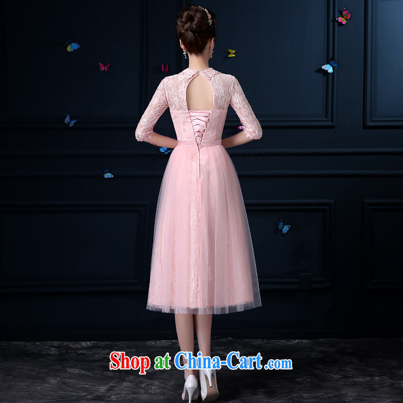 A good service in 2015, the Summer in long bridesmaid clothing female small dress stylish skirts and sisters mission bridesmaid dress with collar, cuff XL 3, good service, and, shopping on the Internet