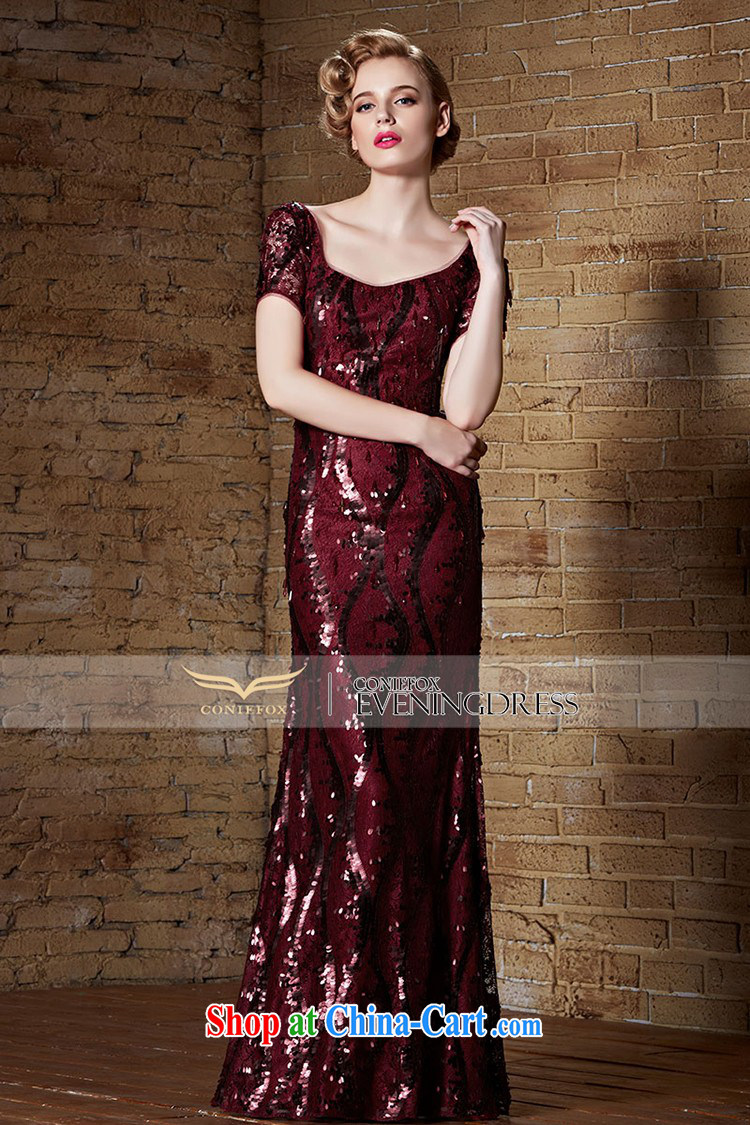 Creative Fox Evening Dress 2015 New Red dress banquet toast serving long terrace beauty back evening dress moderator evening dress girl dress 82,135 picture color XXL pictures, price, brand platters! Elections are good character, the national distribution, so why buy now enjoy more preferential! Health