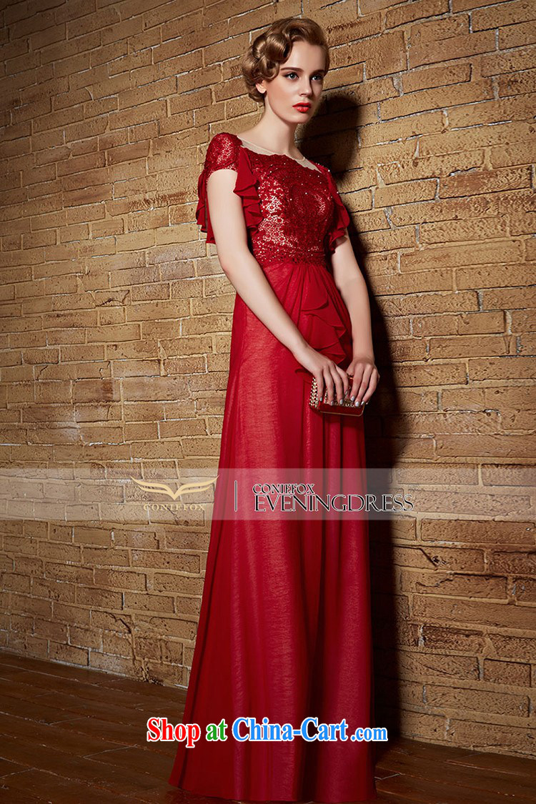Creative Fox Evening Dress 2015 embroidery lace dress long bridesmaid dress beauty evening dress dress bridal wedding toast clothing dress long skirt 30,828 picture color XXL pictures, price, brand platters! Elections are good character, the national distribution, so why buy now enjoy more preferential! Health