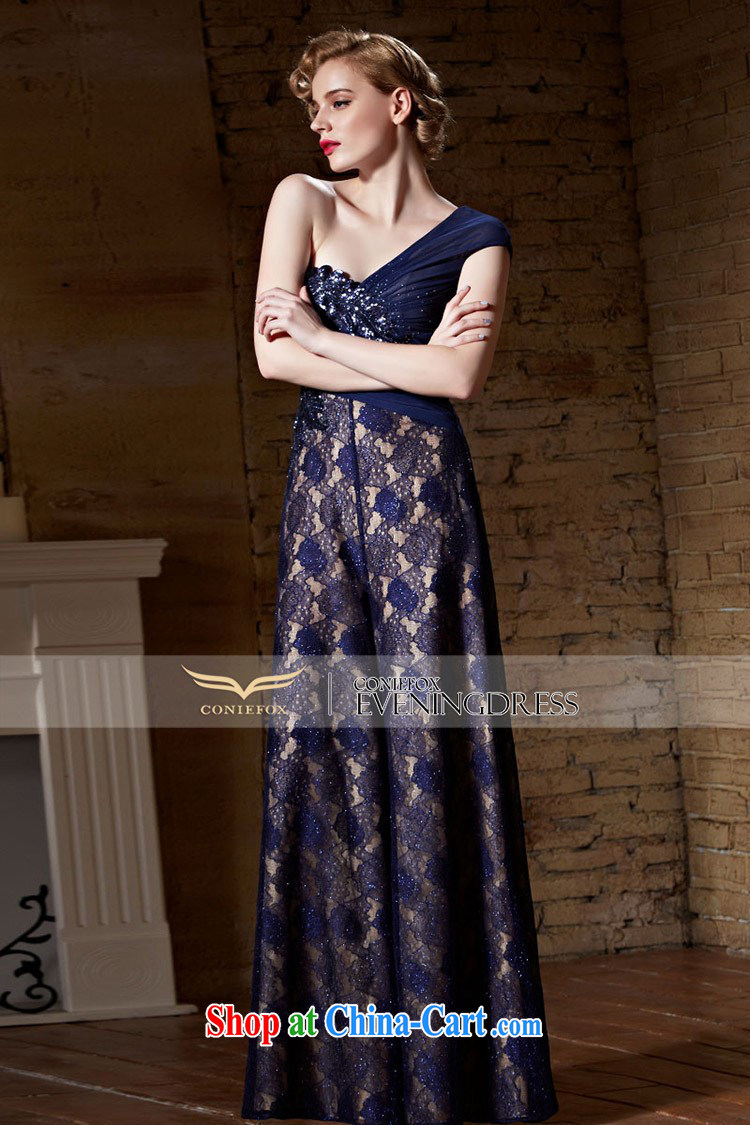 Creative Fox Evening Dress 2015 new sexy single shoulder dress long skirt royal blue long evening dress uniform toast the annual 82,156 dresses picture color XXL pictures, price, brand platters! Elections are good character, the national distribution, so why buy now enjoy more preferential! Health