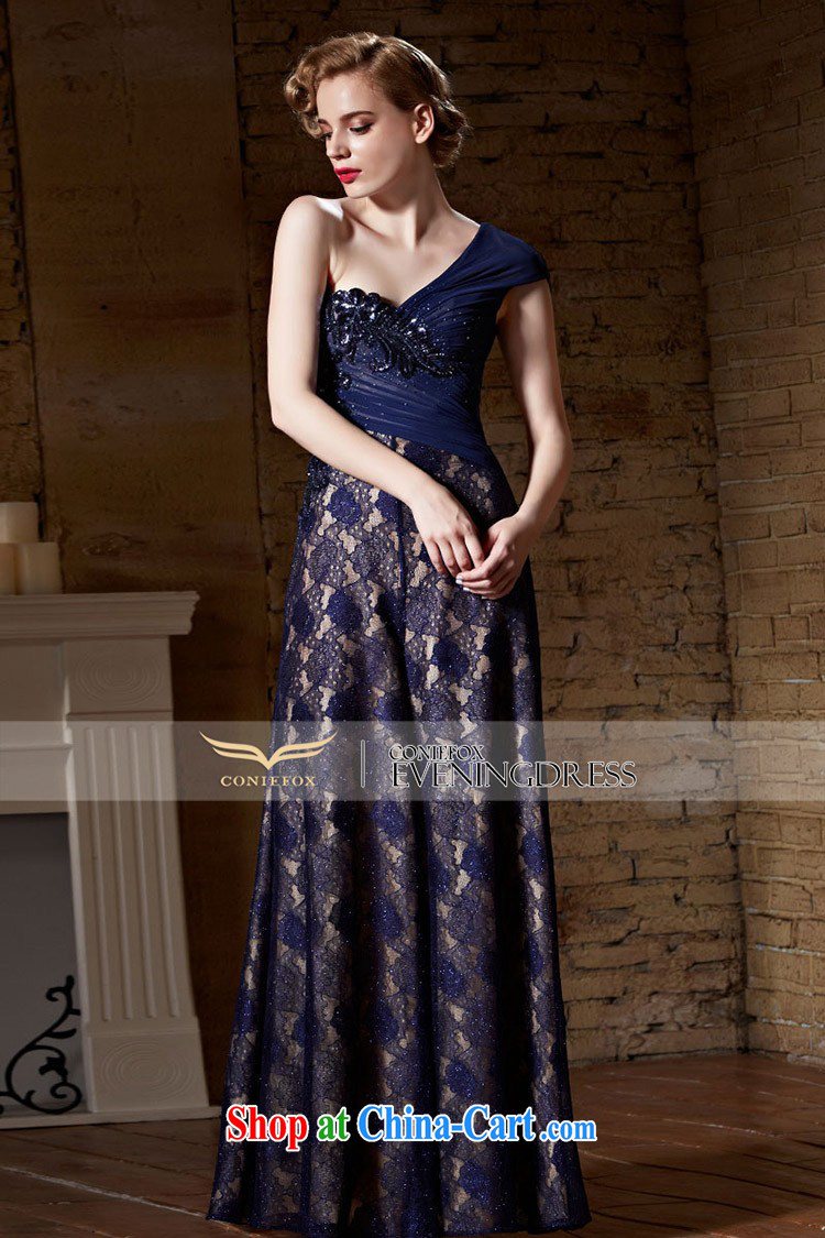 Creative Fox Evening Dress 2015 new sexy single shoulder dress long skirt royal blue long evening dress uniform toast the annual 82,156 dresses picture color XXL pictures, price, brand platters! Elections are good character, the national distribution, so why buy now enjoy more preferential! Health