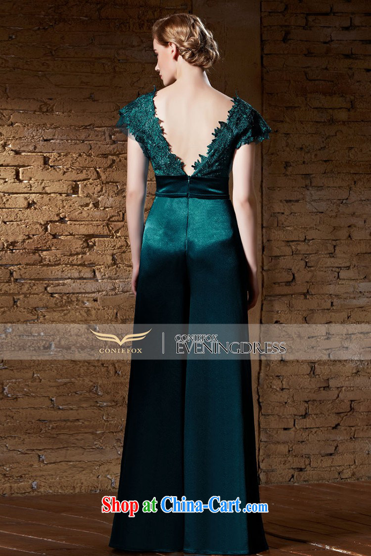 Creative Fox Evening Dress 2015 new deep V evening dress dress dress long, cultivating their bows girl bridesmaid dress annual meeting moderator 30,885 picture color XXL pictures, price, brand platters! Elections are good character, the national distribution, so why buy now enjoy more preferential! Health