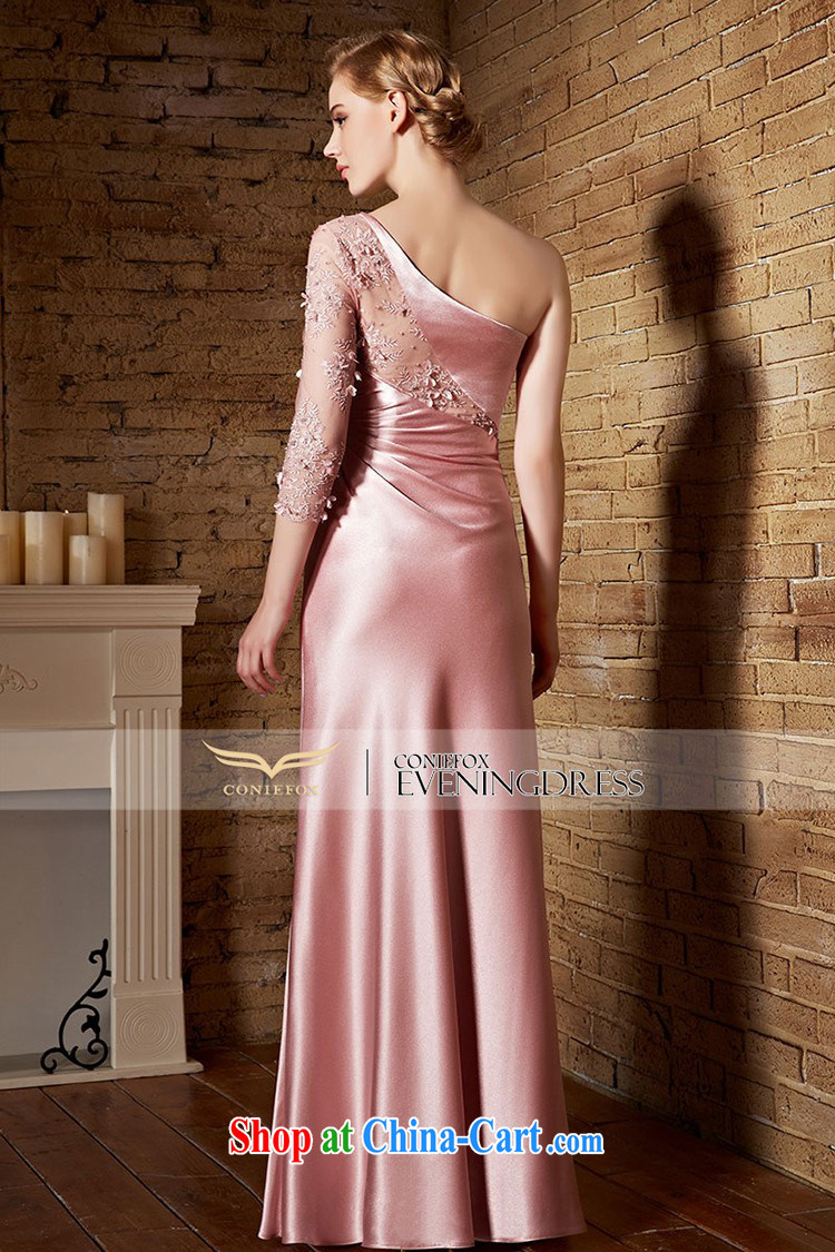 Creative Fox dress pink single shoulder lace bridal wedding dress elegant long bridesmaid dress the dresses show welcome dress long skirt 30,853 picture color XXL pictures, price, brand platters! Elections are good character, the national distribution, so why buy now enjoy more preferential! Health