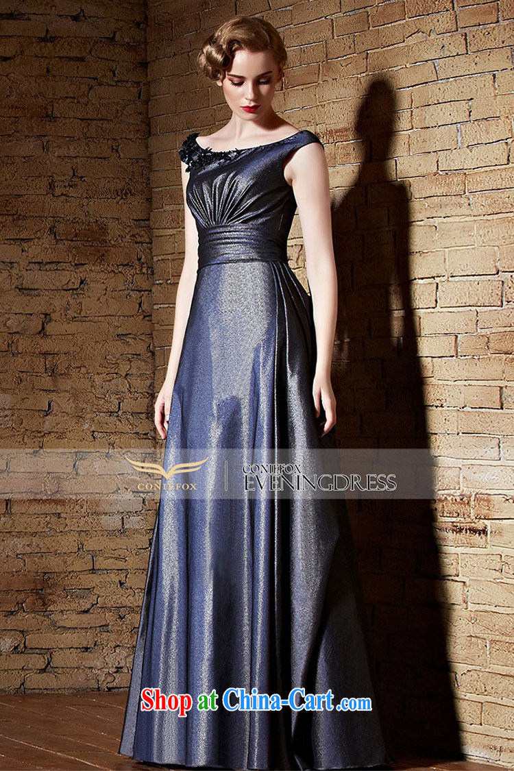 Creative Fox Evening Dress 2015 New Long fall dress stylish shoulders banquet dress toast annual service moderator dress 82,192 picture color XL pictures, price, brand platters! Elections are good character, the national distribution, so why buy now enjoy more preferential! Health