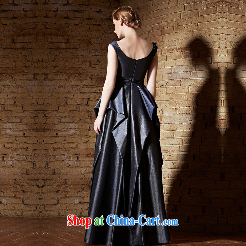 Creative Fox Evening Dress 2015 New Long fall dress stylish double-shoulder banquet dress toast annual service moderator dress 82,192 picture color XL, creative Fox (coniefox), online shopping