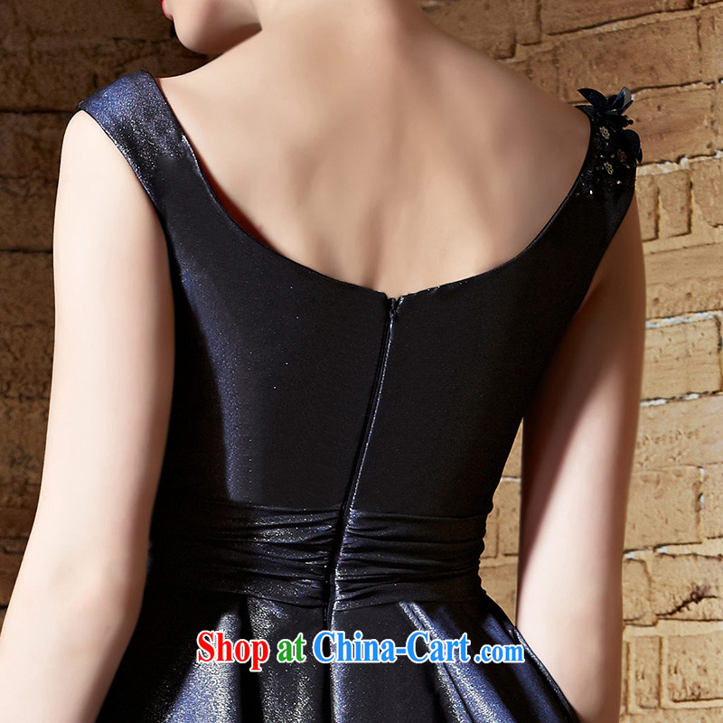Creative Fox Evening Dress 2015 New Long fall dress stylish double-shoulder banquet dress toast annual service moderator dress 82,192 picture color XL, creative Fox (coniefox), online shopping