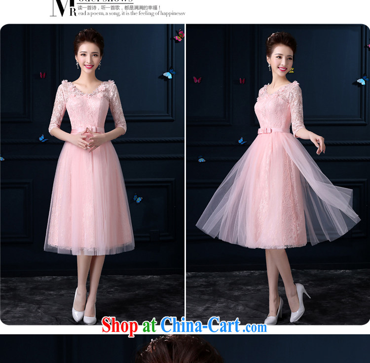 A good service is a new 2015 bridesmaid clothing female summer long, accompanied by her sister in her small dress bridesmaid dress V collar, cuff 3XL pictures, price, brand platters! Elections are good character, the national distribution, so why buy now enjoy more preferential! Health