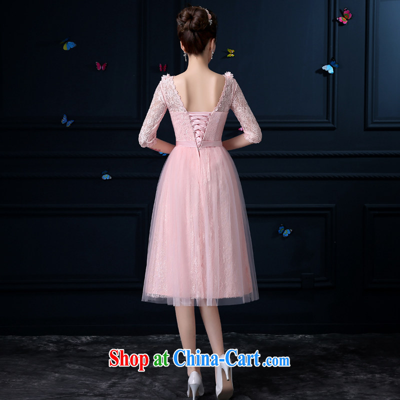 A good service is a new 2015 bridesmaid clothing female summer, long, accompanied by her sister in her small dress bridesmaid dress V collar, cuff XL 3, good service, and, on-line shopping