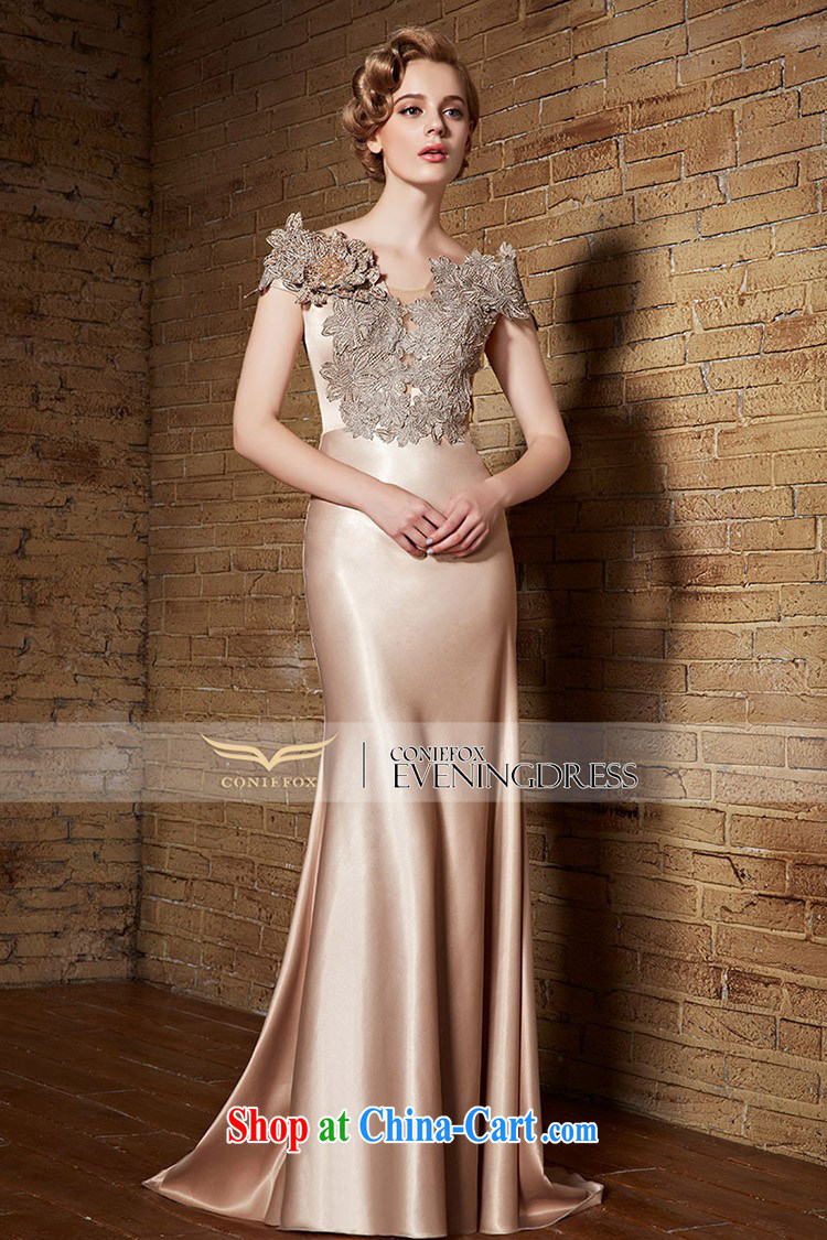 Creative Fox Evening Dress 2015 New Evening dress attire banquet at Merlion dress dress long cultivating bows dress female annual meeting moderator dress 30,905 picture color XXL pictures, price, brand platters! Elections are good character, the national distribution, so why buy now enjoy more preferential! Health