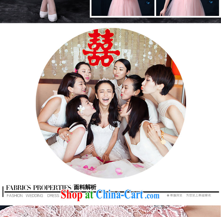 A good service is a new 2015 bridesmaid clothing female summer long, accompanied by her sister in her small dress bridesmaid dress with round collar chest with flowers, 3 cuff XL pictures, price, brand platters! Elections are good character, the national distribution, so why buy now enjoy more preferential! Health